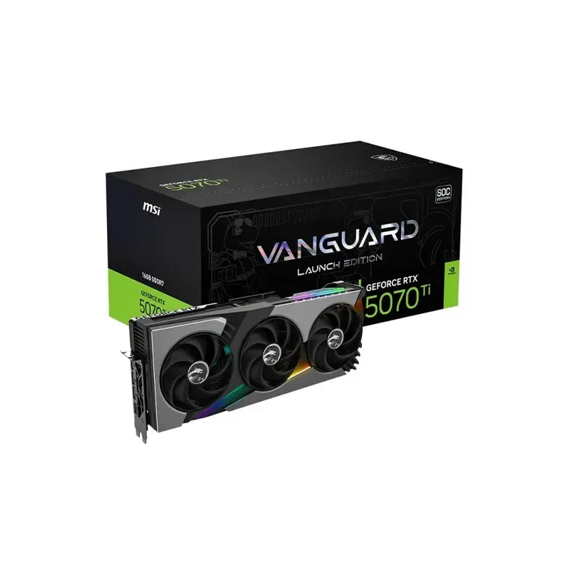 MSI GeForce RTX 5070 Ti 16G VANGUARD SOC LAUNCH EDITION MSI GeForce RTX 5070 Ti 16G VANGUARD SOC LAUNCH EDITION